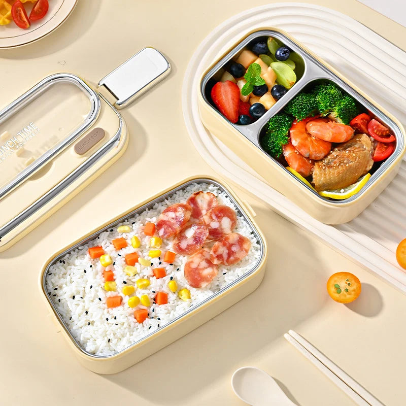 Boîte alimentaire isotherme double couche pour repas nomades 2