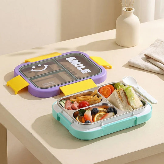 Boîte de Conservation Alimentaire Multi-Compartiments pour Toute la Famille 4