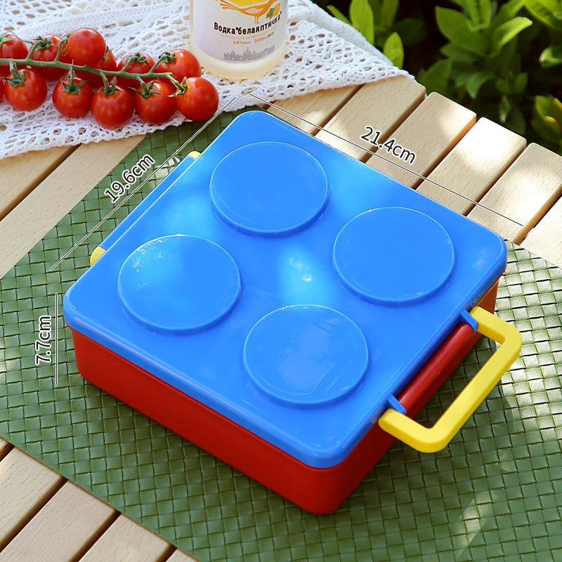Boîte de Conservation Alimentaire Multifonctionnelle à Compartiments Empilables 10