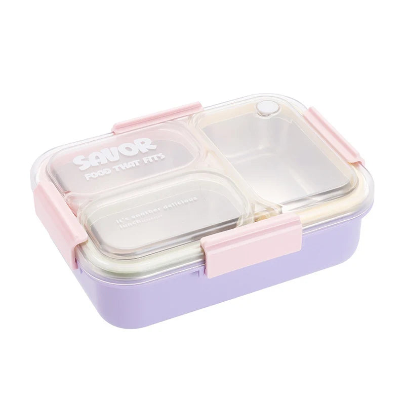Boîte de Conservation Alimentaire à Double Compartiment Pratique 6