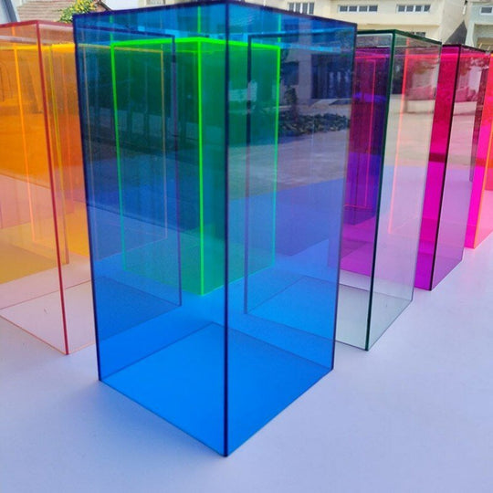 Boîte de Rangement Colorée pour Présentation d'Objets et Accessoires 4