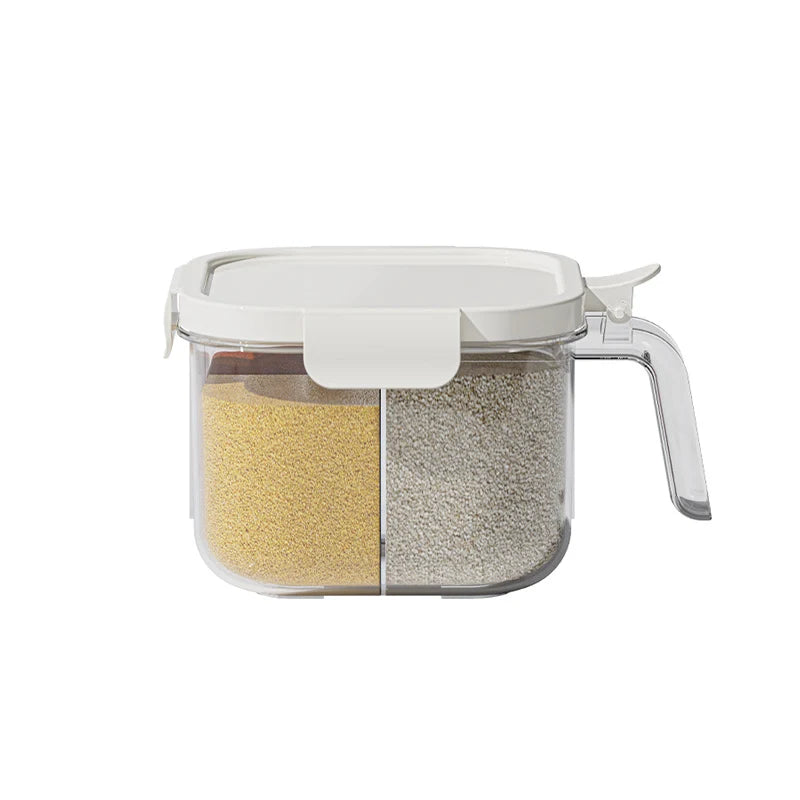 Boîte de Rangement Cuisine à Trois Compartiments avec Fermeture Sécurisée 4