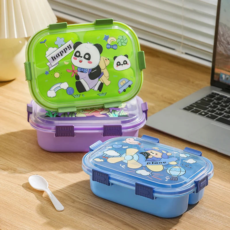 Boîte de Rangement Multi-Compartiments Colorée Pour Collations Amusantes 4