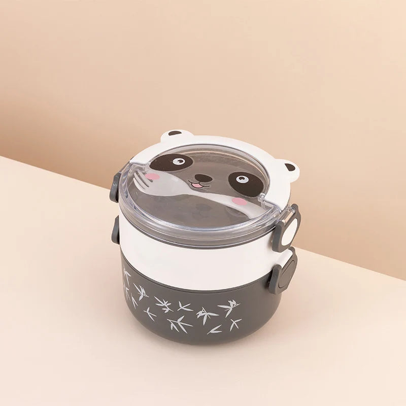 Boîte de conservation alimentaire à motif panda pour femme 0