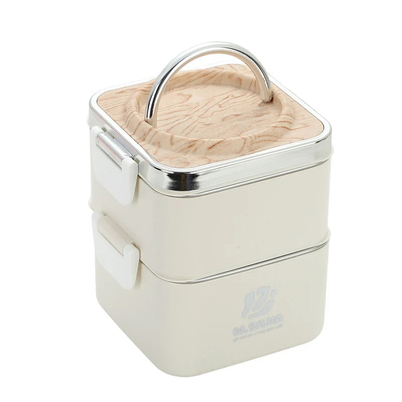 Boîte de conservation alimentaire multi-compartiments durable pour femmes et hommes 0