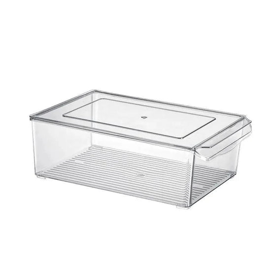 Boîte de fermentation pour pâte avec couvercle hermétique et fond rainuré 4