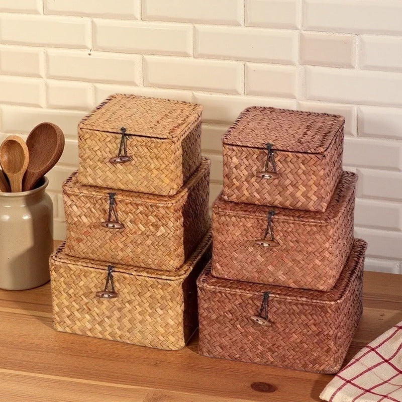 Boîte de rangement pour femme au design naturel 1