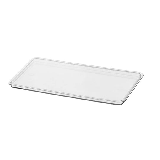 Boîte de rangement transparente multifonction avec poignées latérales et fond antidérapant 5