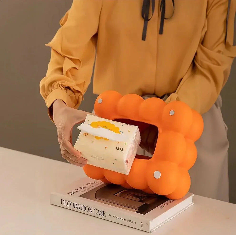 Boîte de tissus en céramique contemporaine 3
