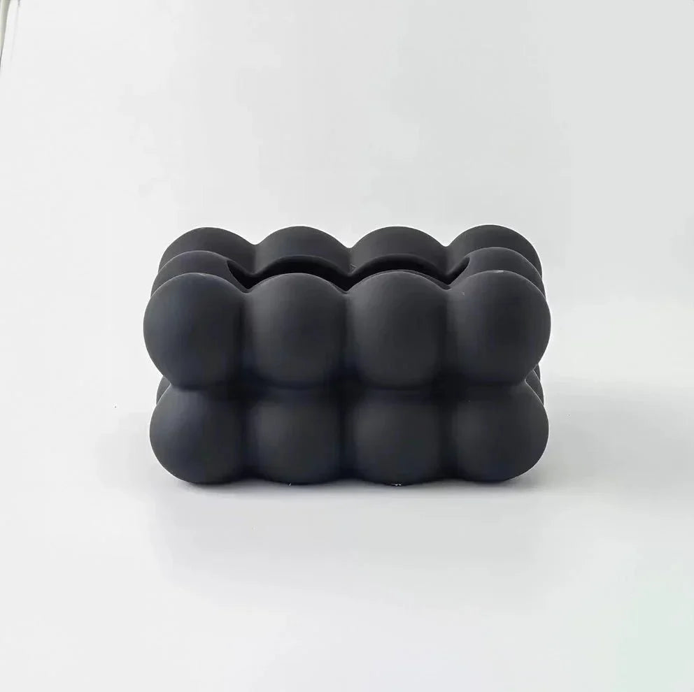 Boîte de tissus en céramique contemporaine 6