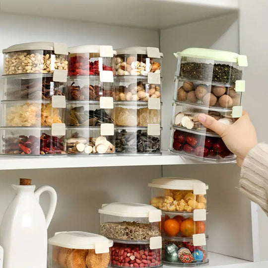 Boîtes à épices empilables pour une cuisine organisée 2
