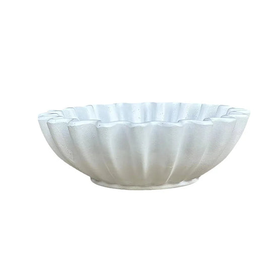 Bol de Service Décoratif Ondulé pour Table Moderne 4