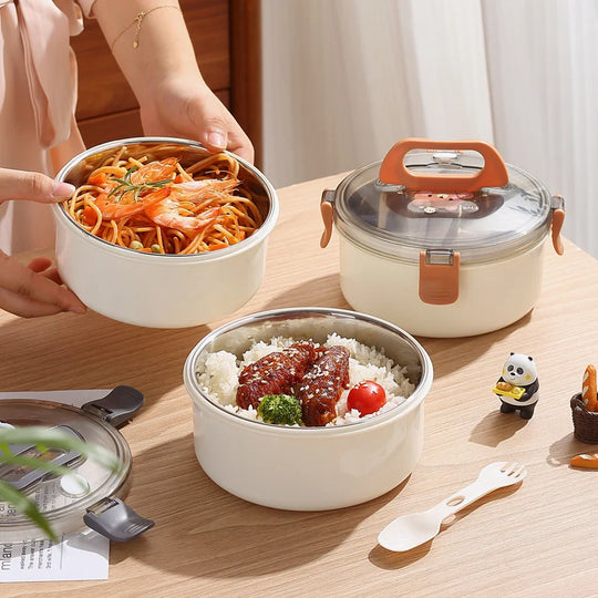 Bol de conservation alimentaire ludique avec motif panda 4