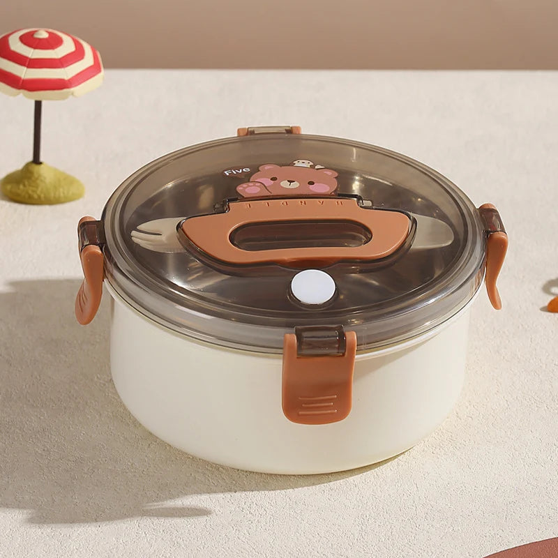 Bol de conservation alimentaire ludique avec motif panda 7