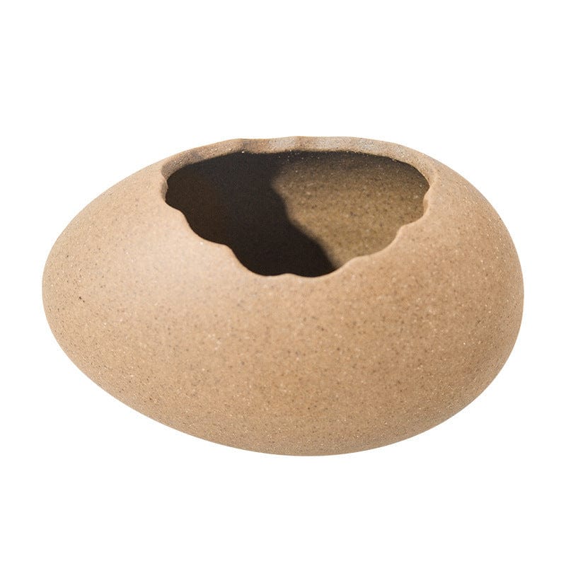 Bol en céramique décoratif en forme de coquille d'œuf 4
