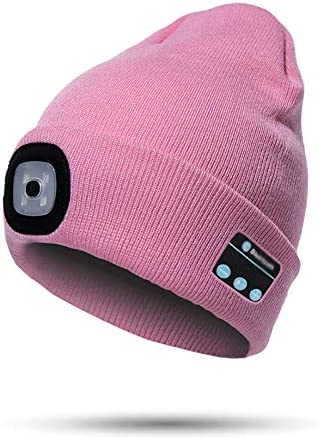 Bonnet Bluetooth Unisexe avec Écouteurs Sans Fil et Lumière Intégrée 4