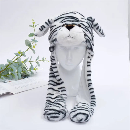 Bonnet Hiver Avec Oreilles Mobiles Amusant 13