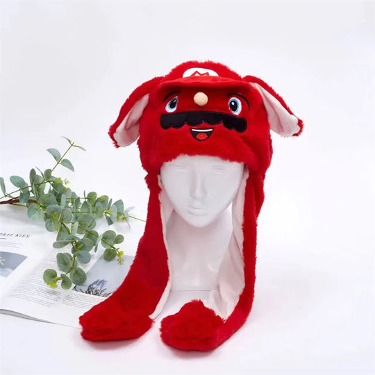 Bonnet Hiver Avec Oreilles Mobiles Amusant 37