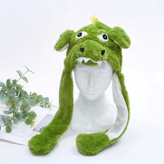 Bonnet Hiver Avec Oreilles Mobiles Amusant 49