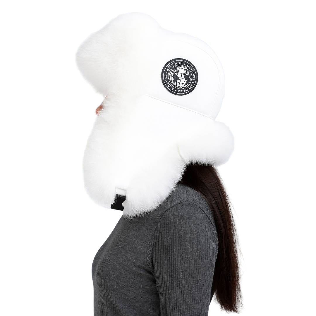Bonnet d'hiver avec cache-oreilles tendance 0