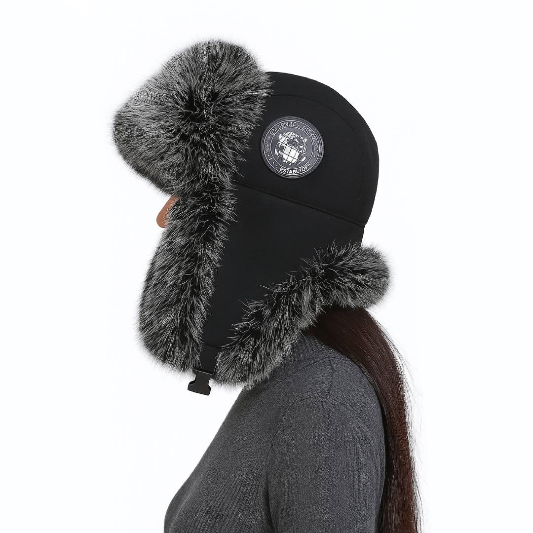 Bonnet d'hiver avec cache-oreilles tendance 1