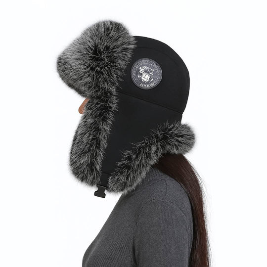 Bonnet d'hiver avec cache-oreilles tendance 1