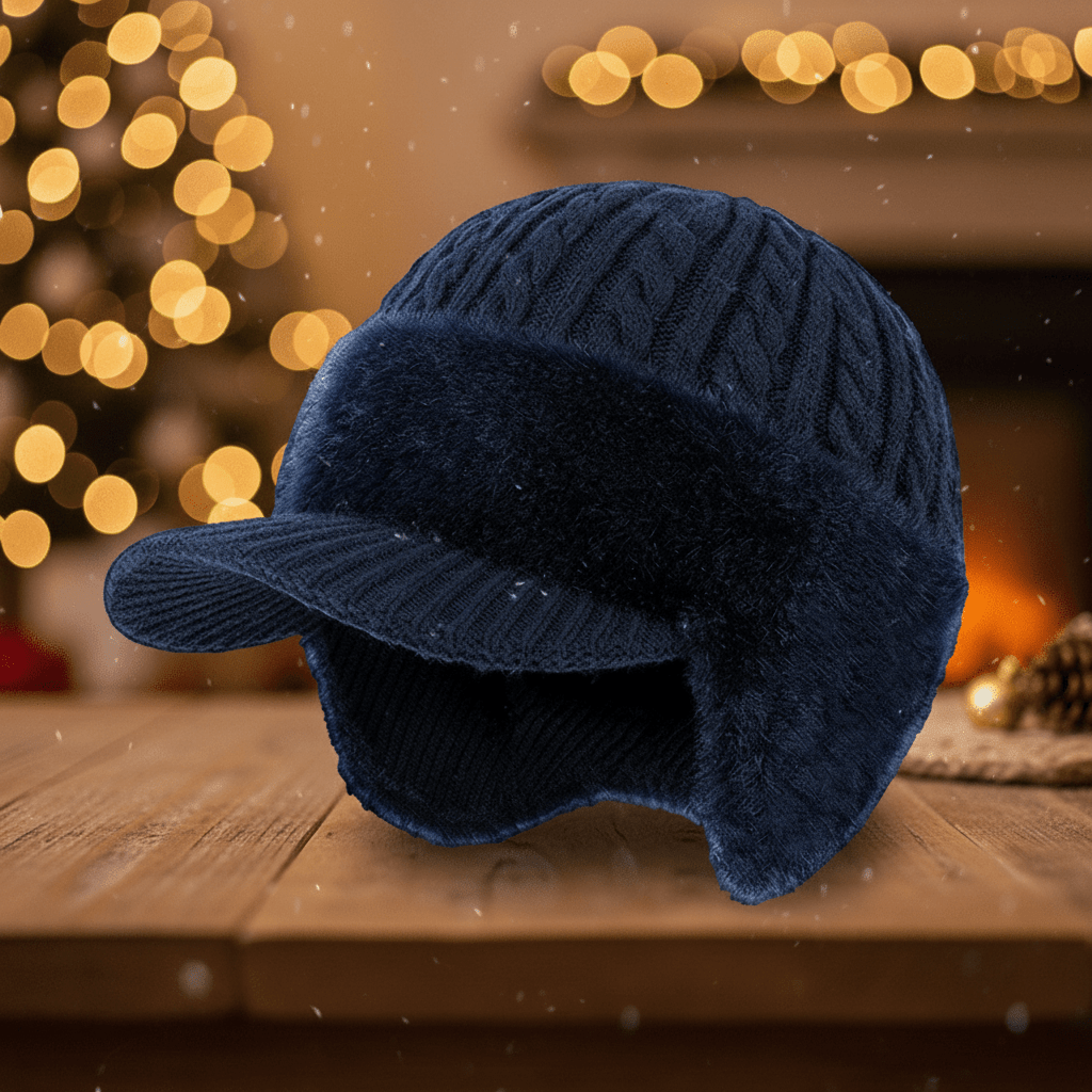 Bonnet d'hiver avec protection auditive intégrée 7