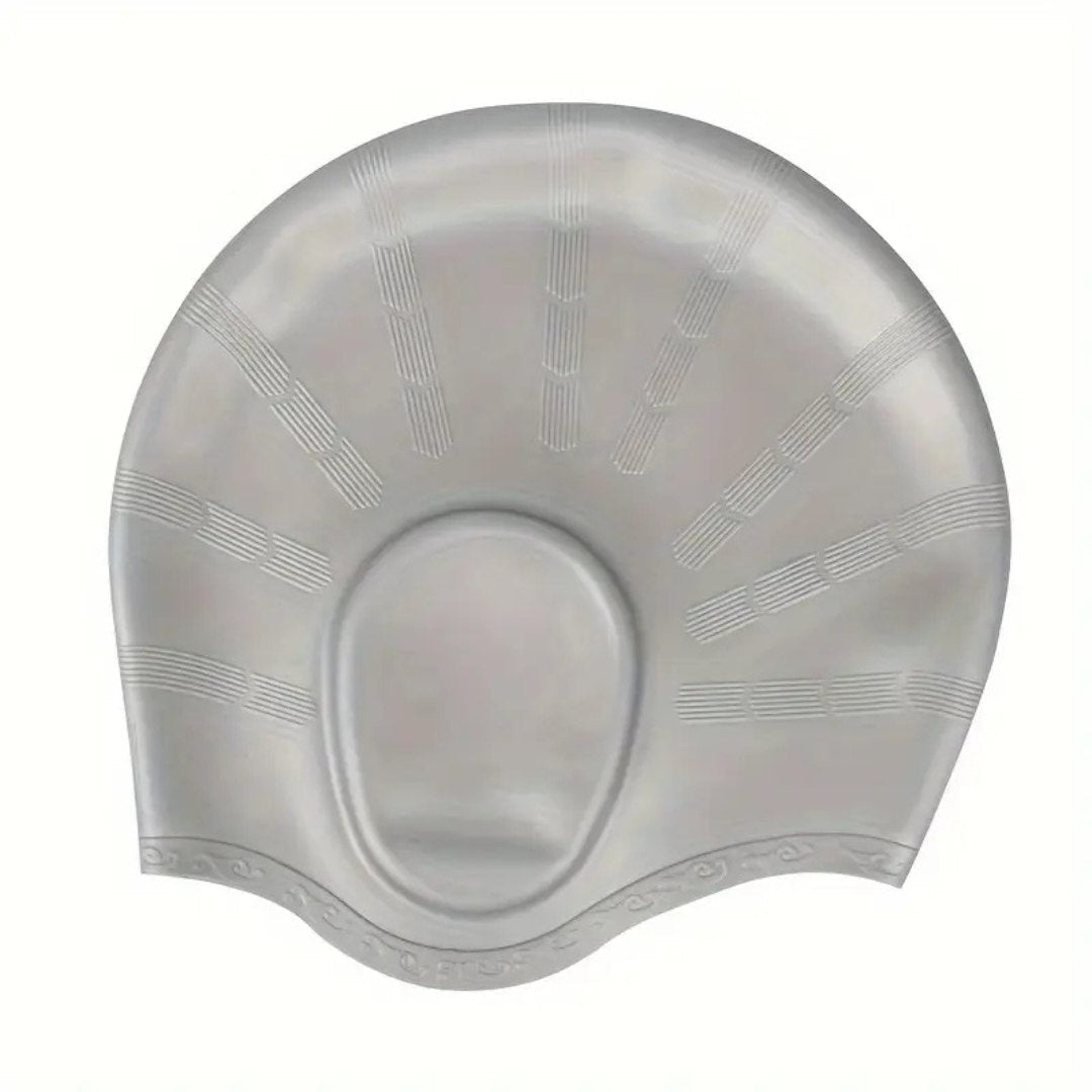 Bonnet de Bain Silicone avec Protection Auditive 6
