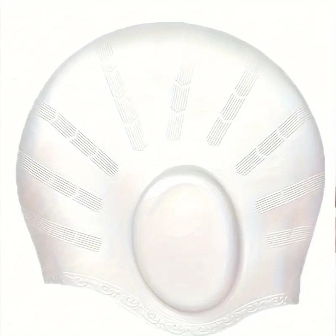 Bonnet de Bain Silicone avec Protection Auditive 8