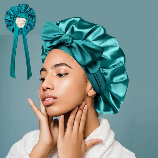 Bonnet en Soie Ajustable pour Cheveux 2