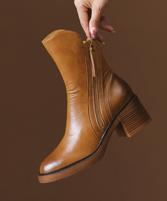 Bottes Chelsea Femme avec Fermeture Éclair 1