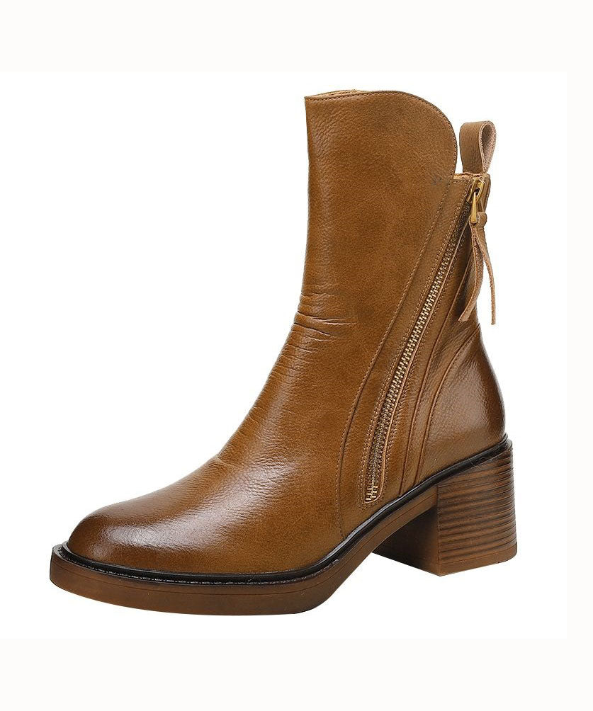 Bottes Chelsea Femme avec Fermeture Éclair 4