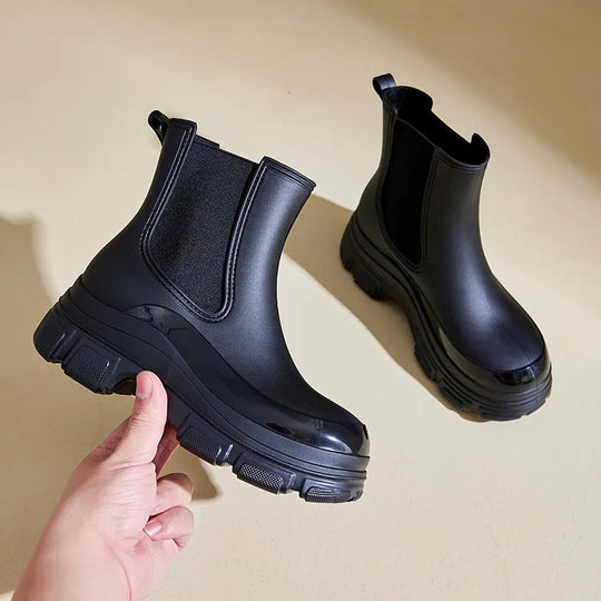 Bottes Chelsea pour Femmes avec Semelle Chunky Antidérapante 3