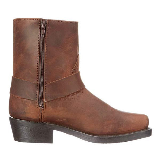 Bottes Cowboy Homme en Cuir avec Fermeture Éclair - Style Western Classique 1