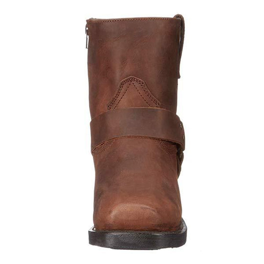 Bottes Cowboy Homme en Cuir avec Fermeture Éclair - Style Western Classique 2