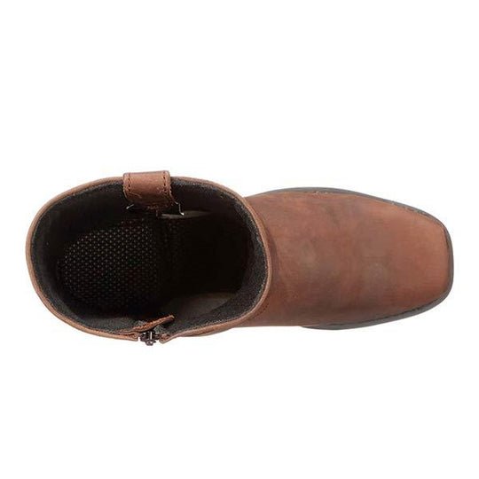 Bottes Cowboy Homme en Cuir avec Fermeture Éclair - Style Western Classique 4
