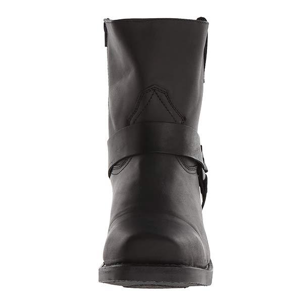 Bottes Cowboy Homme en Cuir avec Fermeture Éclair - Style Western Classique 7