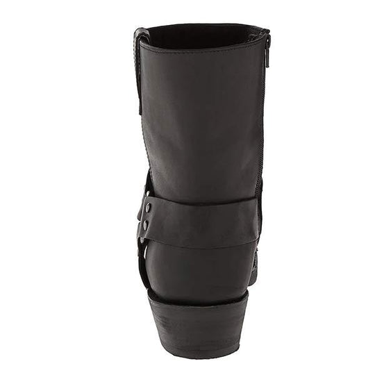 Bottes Cowboy Homme en Cuir avec Fermeture Éclair - Style Western Classique 8