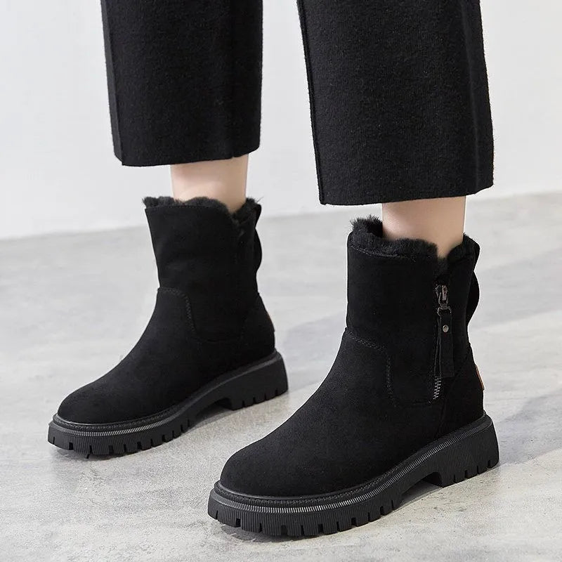 Bottes Femme Casual Chic en Matériau Respirant 2
