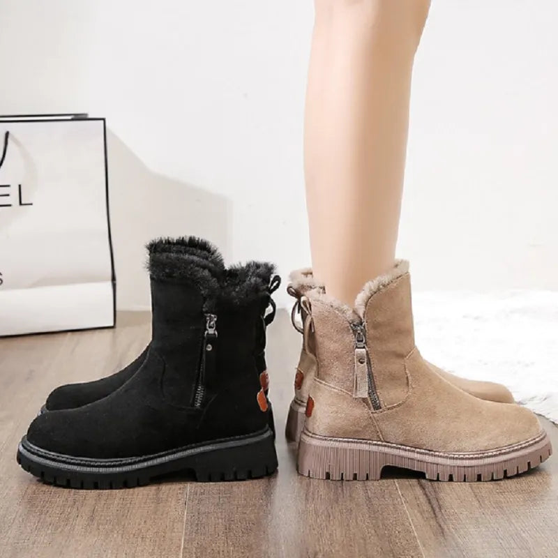 Bottes Femme Casual Chic en Matériau Respirant 3