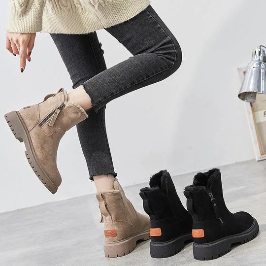 Bottes Femme Casual Chic en Matériau Respirant 4