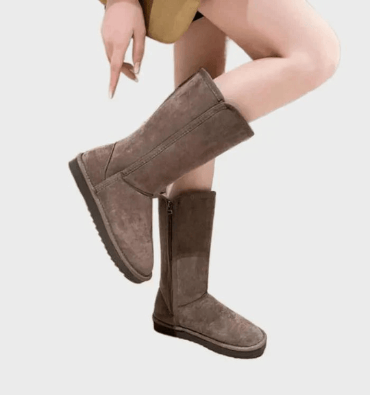 Bottes Femme Chic en Daim 2