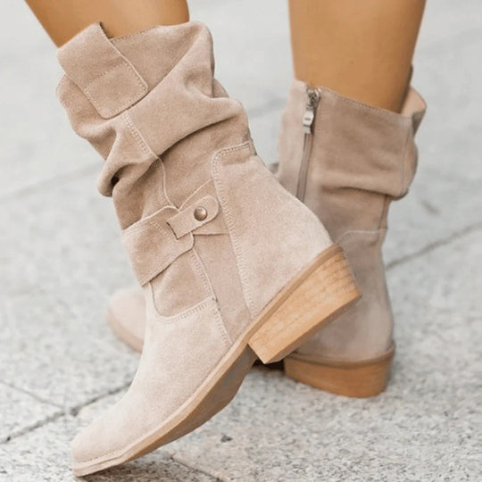 Bottes Femme Confortables en Suède 3