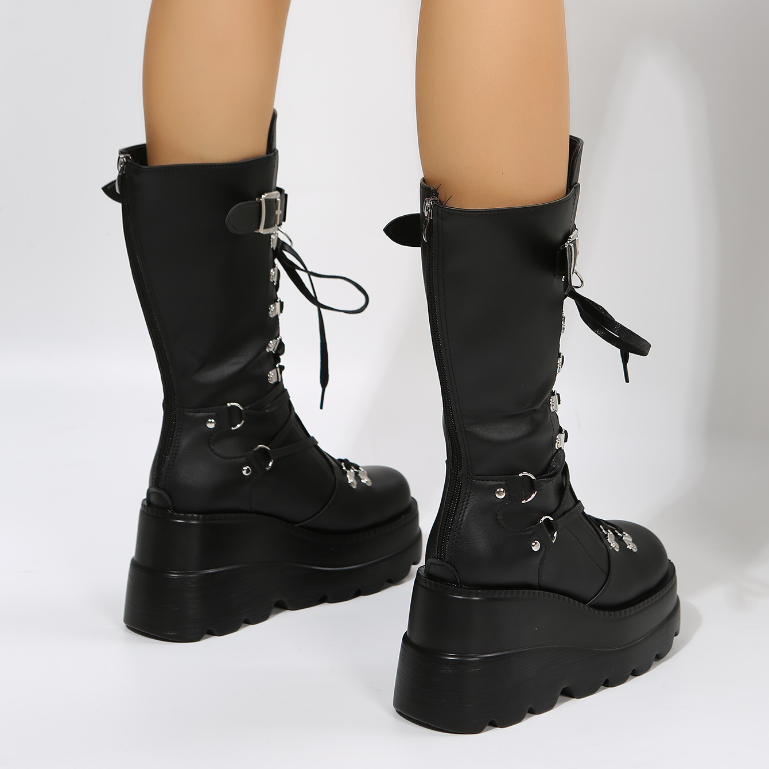 Bottes Hautes Modernes pour Femme 6