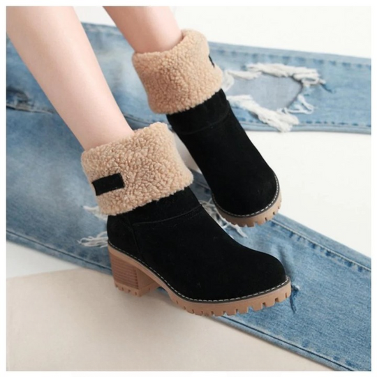 Bottes Hiver Femme Ajustables Avec Hauteur de Tige Réglable 0