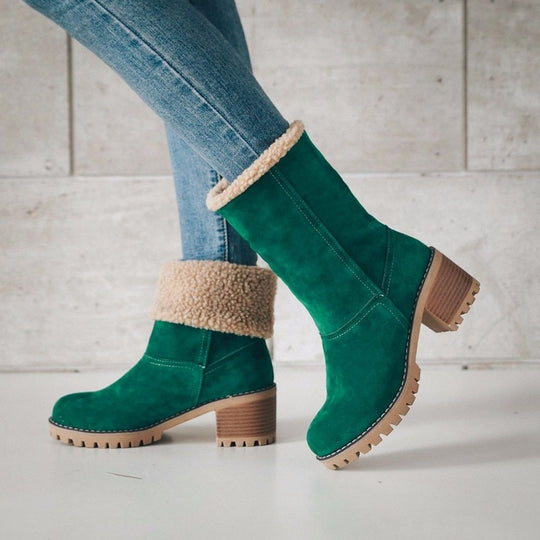 Bottes Hiver Femme Ajustables Avec Hauteur de Tige Réglable 3
