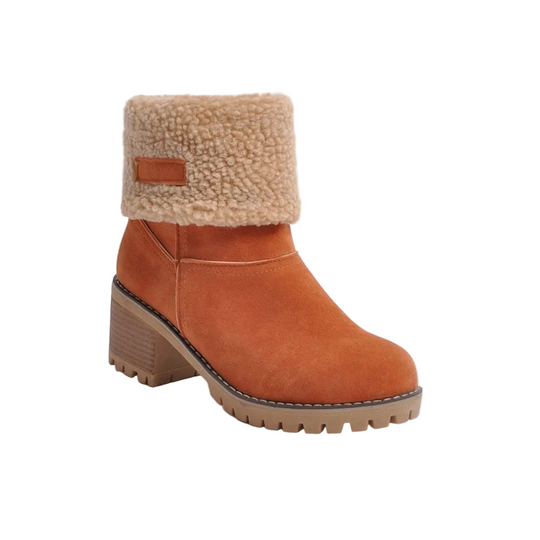 Bottes Hiver Femme Ajustables Avec Hauteur de Tige Réglable