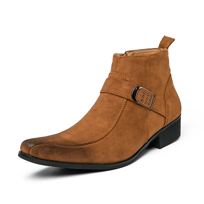 Bottes Homme Vintage Polyvalentes Pour Un Style Classique 2