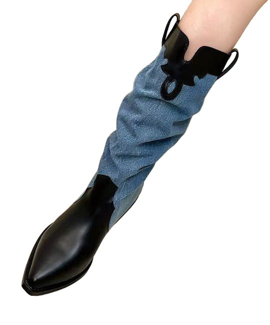 Bottes Longues Femme à Bout Pointu 0