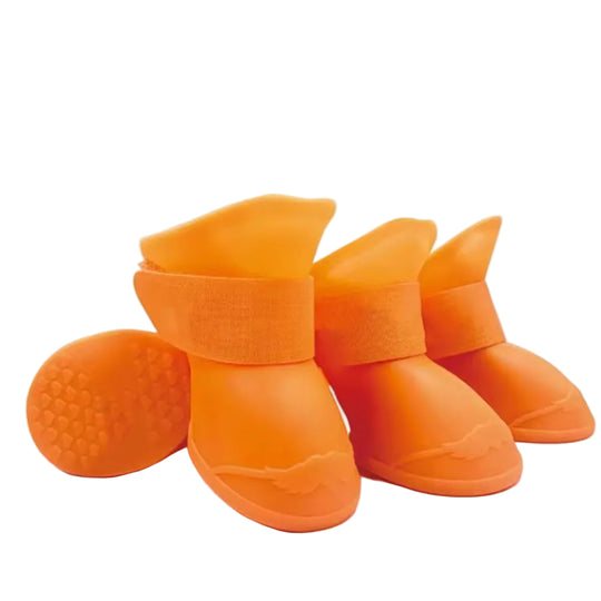 Bottes Pour Chien Imperméables Antidérapantes Ajustables 0